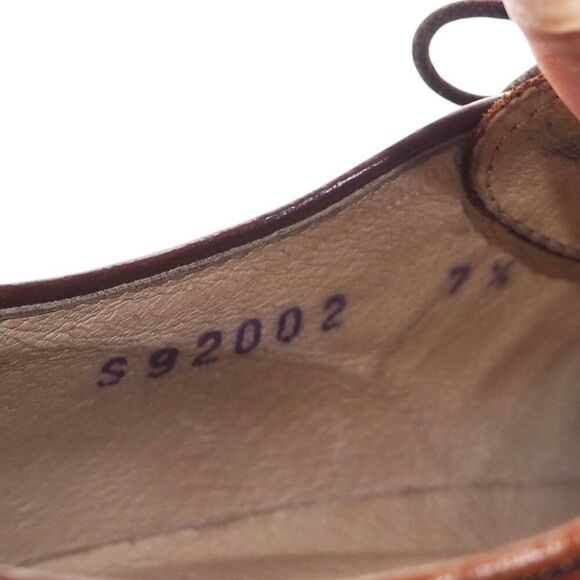 Impulse by Steeple Gate Leather Derby Oxfords Men\'s 7.5‎ Women\'s 9 Brown Italy main image 12